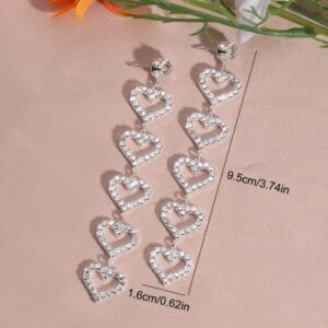 „Falling Heart Ohrringe“