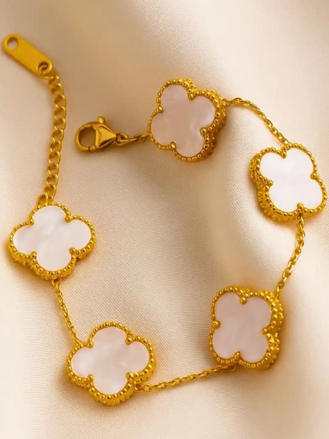 White Clover Elegance Armband – Bild 2