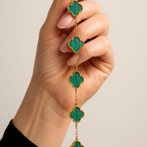 Emerald Clover Elegance