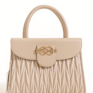Élégance Beige – 2-in-1 Handtaschen-Set