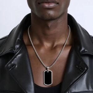 Shadow Steel – Schwarzer Edelstahlanhänger