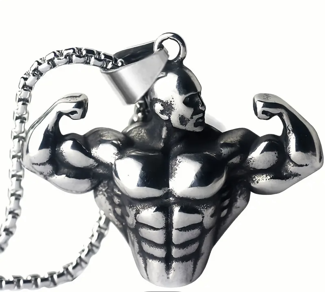 Iron Champion – Bodybuilder Anhänger – Bild 3