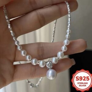 Pure Elegance – S925 Perlenkette