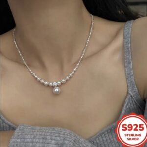 Pure Elegance – S925 Perlenkette