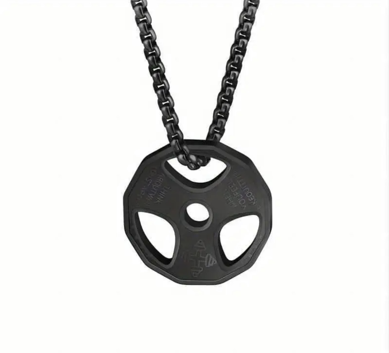BALIDJO™ Power Plate Necklace Black