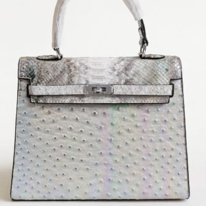 Silver Mirage Luxe Bag