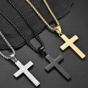 Balidjo Original Kreuzkette mit Gravur