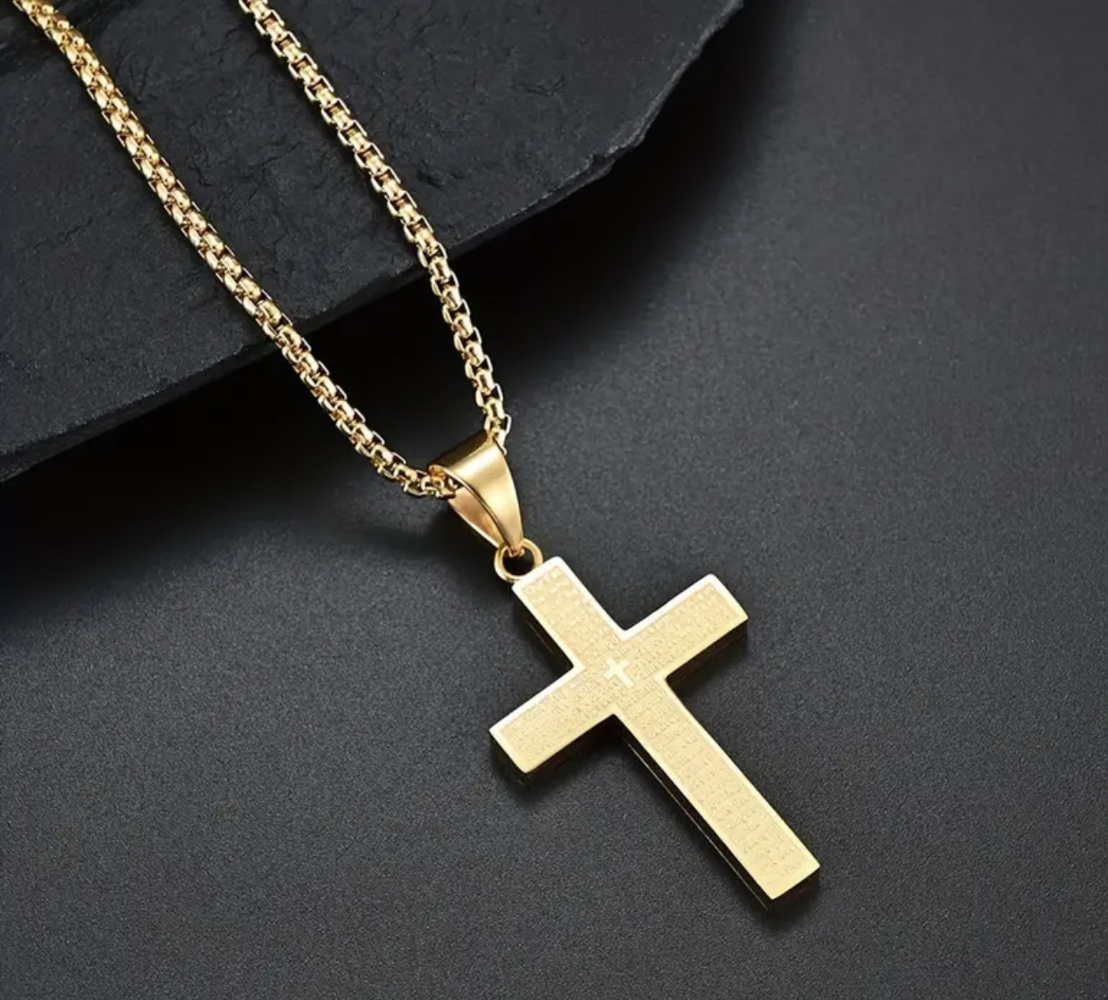 Balidjo Original Kreuzkette mit Gravur – Bild 2