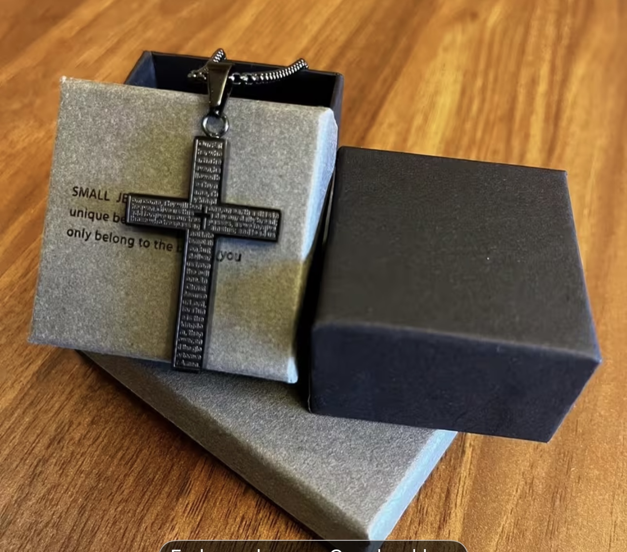 Balidjo Original Kreuzkette mit Gravur – Bild 6